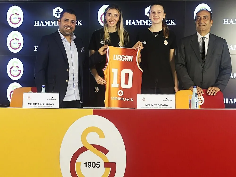 Hammer Jack, Galatasaray Kadın Voleybol Takımı’nın forma sırt sponsoru oldu — görsel 2