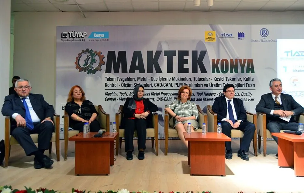 ‘Sanayide mühendis ve kadın olmak’ panelini Maktek Konya’da etkinlik yönetimimiz kapsamında gerçekleştirdik — görsel 2